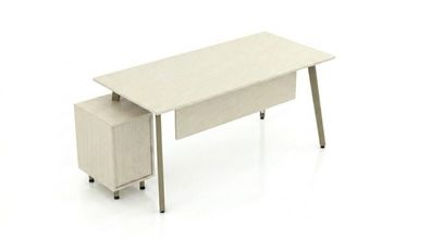Büroschreibtisch mit Rollcontainer Top Qualität Computer Tisch