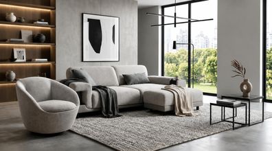 Wohnzimmer Set 3 + 1 Sitzer mit elegantem Design und Komfort