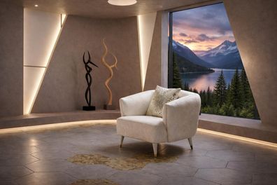 Moderne Designer Armlehnsessel Wohnzimmer