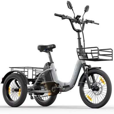 E-Bike Cityrad AG1 3 rad Faltbares Damen u. Herren E-Fahrrad 960WH Pedelec, 120km