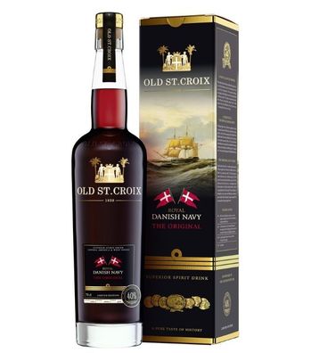 Old St. Croix Royal Danish Navy Spirit Drink (40 % vol, 0,7 Liter)