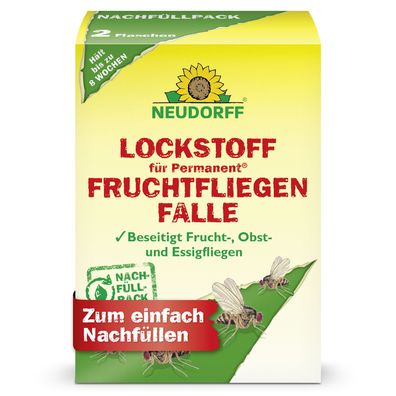 Neudorff Permanent® Lockstoff für FruchtfliegenFalle, 60 ml