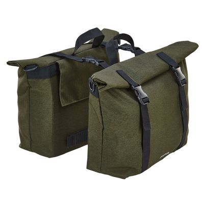 Prophete Doppelpacktasche 20 Liter Fahrradtasche Gepäckträgertasche wasserabweisend