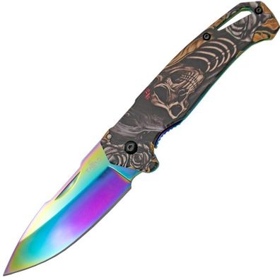 Third Rainbow Demon Taschenmesser, Nagelhau, Hosenclip