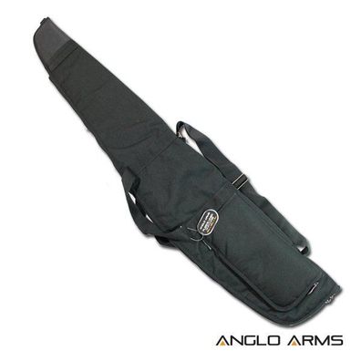 Anglo Arms Nylon Langfutteral für LG, gepolstert, 131x26x3cm, Schwarz