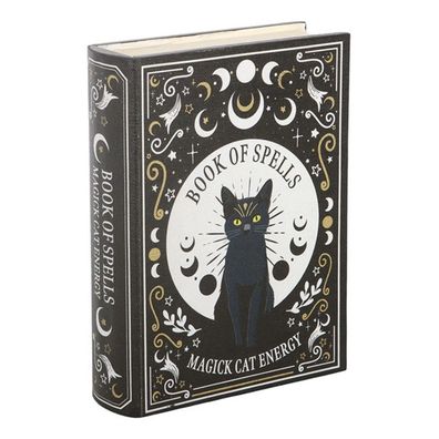 Aufbewahrungsbox in Form des Buches „Black Cat, Aufbewahrung,