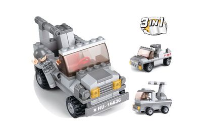 Sluban M38-B0537C - Rocket Launcher 3IN1