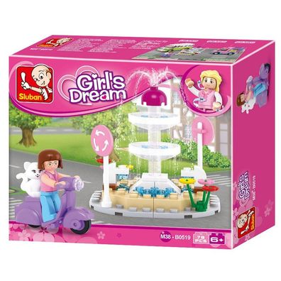 Sluban M38-B0519 Baukasten Brunnen Konstruktionsspielzeug Bauset Bauen NEU