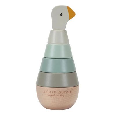 Little Dutch Stapelturm Little Goose Holz FSC 12M