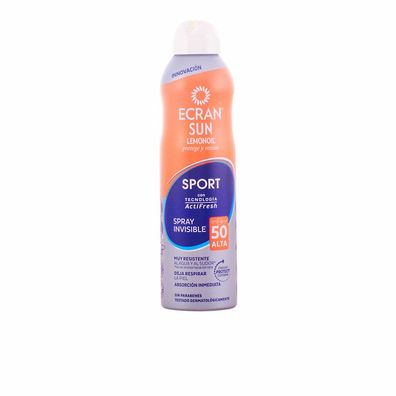 Aftersun ECRAN Ecran Sun Lemonoil Sport Invisible Spray Spf50 250ml