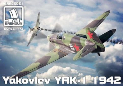 Brengun 4197149519 Jak-1 Model 1942 Jäger 1:72 Brengun 72021 Bausatz