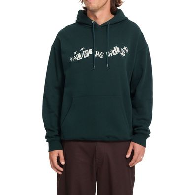 VOLCOM Hoodie Alive We Ride scarab