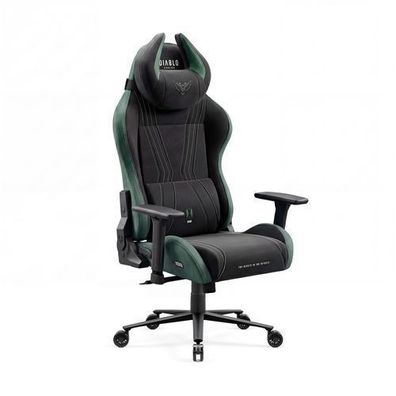 Gaming-Sessel aus Stoff, schwarz-grün, Diablo X-Horn 2.0 Forest Green Normal
