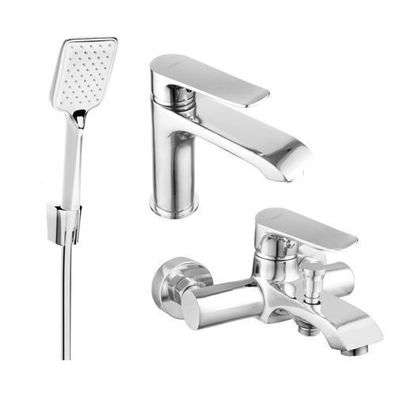 Mexen Pecos R62 Badewannenset, Chrom - 72703R62-00