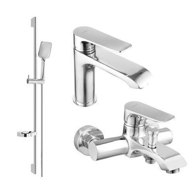 Mexen Pecos DS62 Badewannenset, Chrom - 72703DS62-00