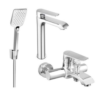 Mexen Pecos R62 Badewannenset, Chrom - 72713R62-00