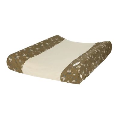 Stories Wickelauflage Bezug 50x70cm Braunflieder Bio-Baumwolle