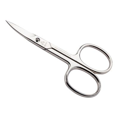 Alpen Nagelschere, Carbonstahl C50, nicht rostfrei, vernickelt, gebogen, 9 cm