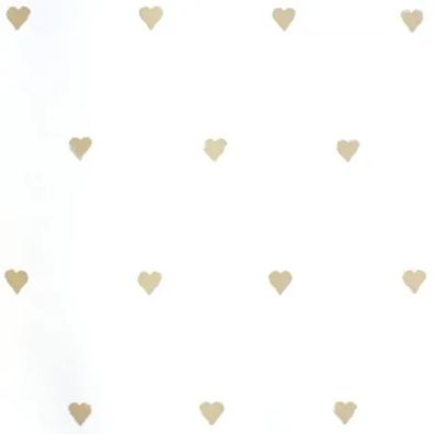 Harlequin Tapete Herzen sand