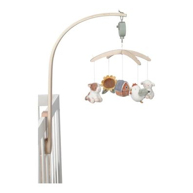 Little Dutch Baby Mobile, Mobile Babybett, Musikmobile, Little Farm