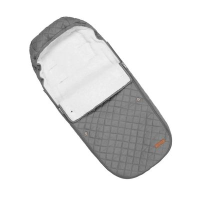 Little Dutch Winterfußsack Grau Baby 100x40cm