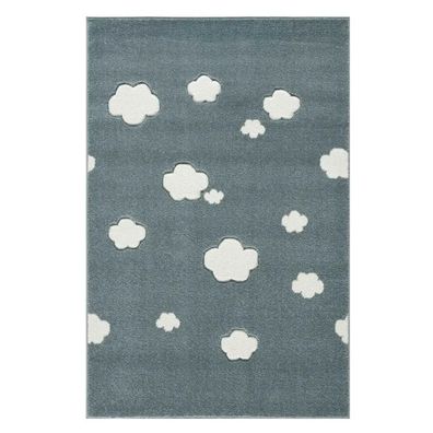 Livone Kinderteppich Wolken mint 160x230 cm