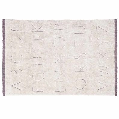 Lorena Canals ABC Teppich waschbar 120x160cm