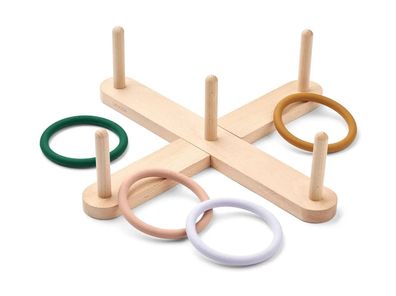 Liewood Ringwurfspiel Ivan Garden Green Holz Silikon