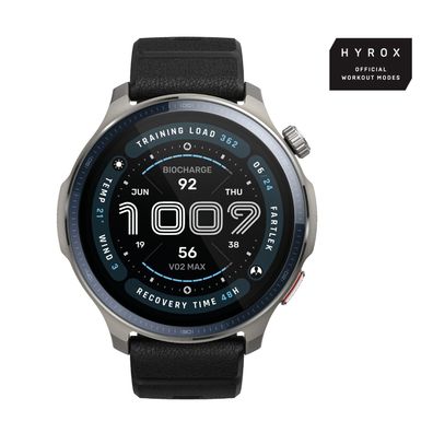Amazfit Balance 2 48mm Black Smartwatch HYROX-Modus