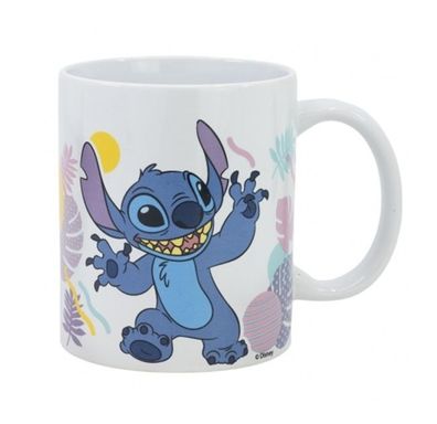 Disney Stitch Hawaian Flower - Keramiktasse - 325 ml Mug Tasse Becher Lilo