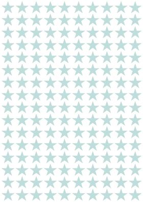Lilipinso Wandsticker Basics kleine Sterne, Farbe: mint