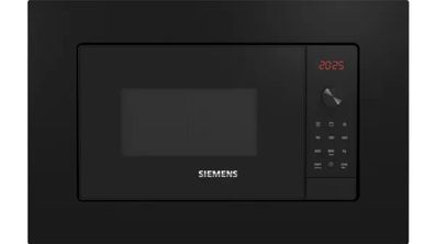 Siemens iQ300 BE623LMB3 Einbau-Mikrowelle Schwarz, Edelstahl