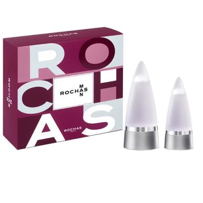Rochas Man Eau De Toilette Spray 100ml Set 2 Artikel