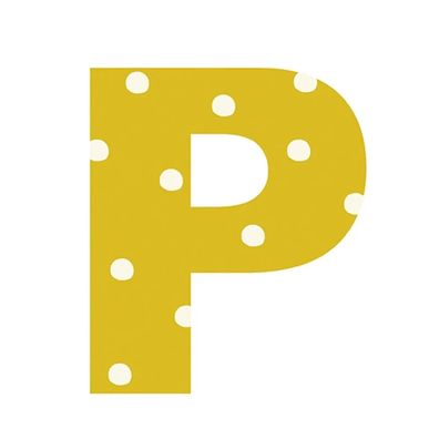 Lilipinso Sticker Buchstabe gepunktet P