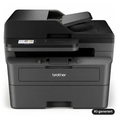 Brother DCP-L2665DW 3-in-1 Schwarzweiß-Multifunktions-Laserdrucker mit WLAN, Dup