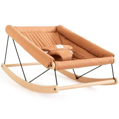 Nobodinoz Babywippe Bezug Sienna Braun Bio