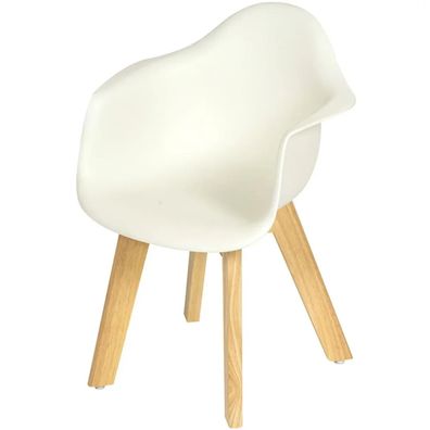 Quax Kinder Schalenstuhl 2 er Set weiss
