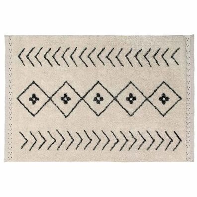 Lorena Canals Teppich Bereber Rauten "Rhombs", Größe: 140 x 210 cm