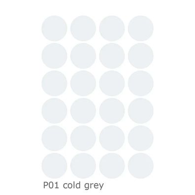Lilipinso Wandsticker Basics Riesenpunkte, Farbe: cold grey