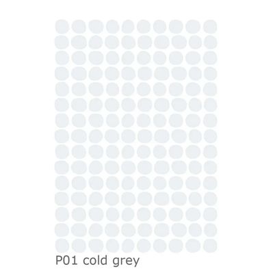 Lilipinso Wandsticker Basics Flecken, Farbe: grey