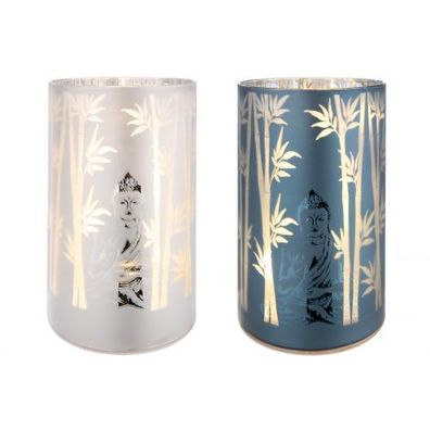 Illuminazione Zen: Scopri il GILDE Glas LED-Leuchter "Buddha" 40386