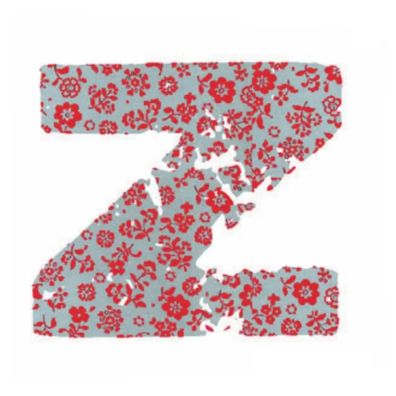 Lilipinso Sticker rosa Buchstabe z