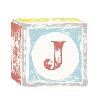 Lilipinso Sticker Buchstabe auf Spielwürfel J
