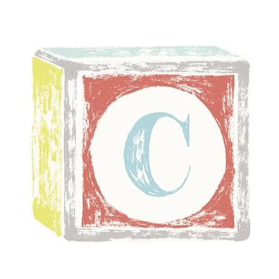 Lilipinso Sticker Buchstabe auf Spielwürfel C