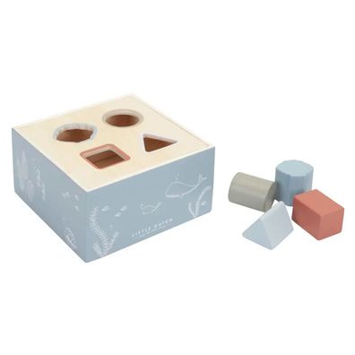 Little Dutch Sortierbox Ocean blau Holz ab 18M