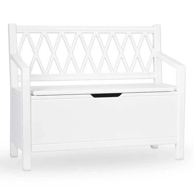 Cam Cam Kinderbank Harlequin weiss Aufbewahrung