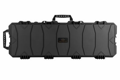 GSG Kunststoffkoffer Medium mit Rollen in schwarz, 100x35x14cm