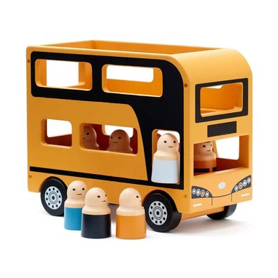 Kids Concept Spielzeug Doppeldecker Bus Holz