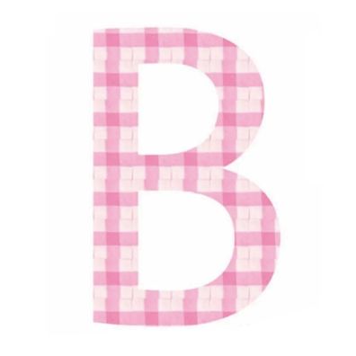 Lilipinso Sticker rosa Buchstabe b