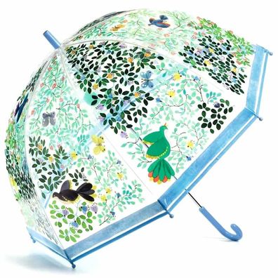 Djeco Regenschirm wilde Vögel 82cm Erwachsenengröße